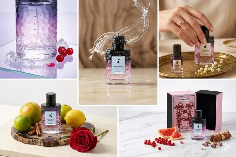 Inspired perfume oil advantage display