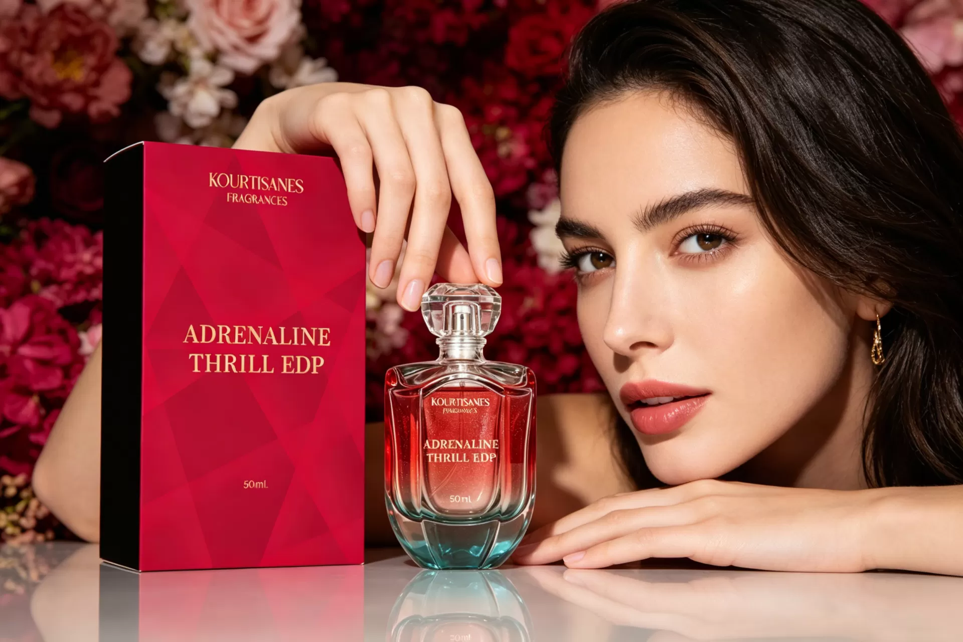 Glamorous Woody Floral Women EDP ADRENALINE THRILL | Bulk Distribution, Fragrance Tailoring & Full OEM Solutions