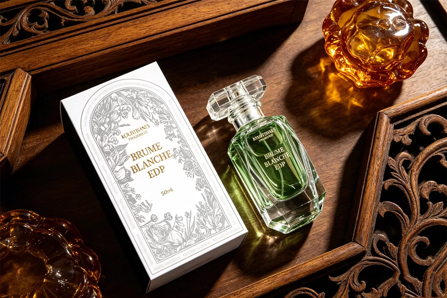 Inspired perfume oil advantage display