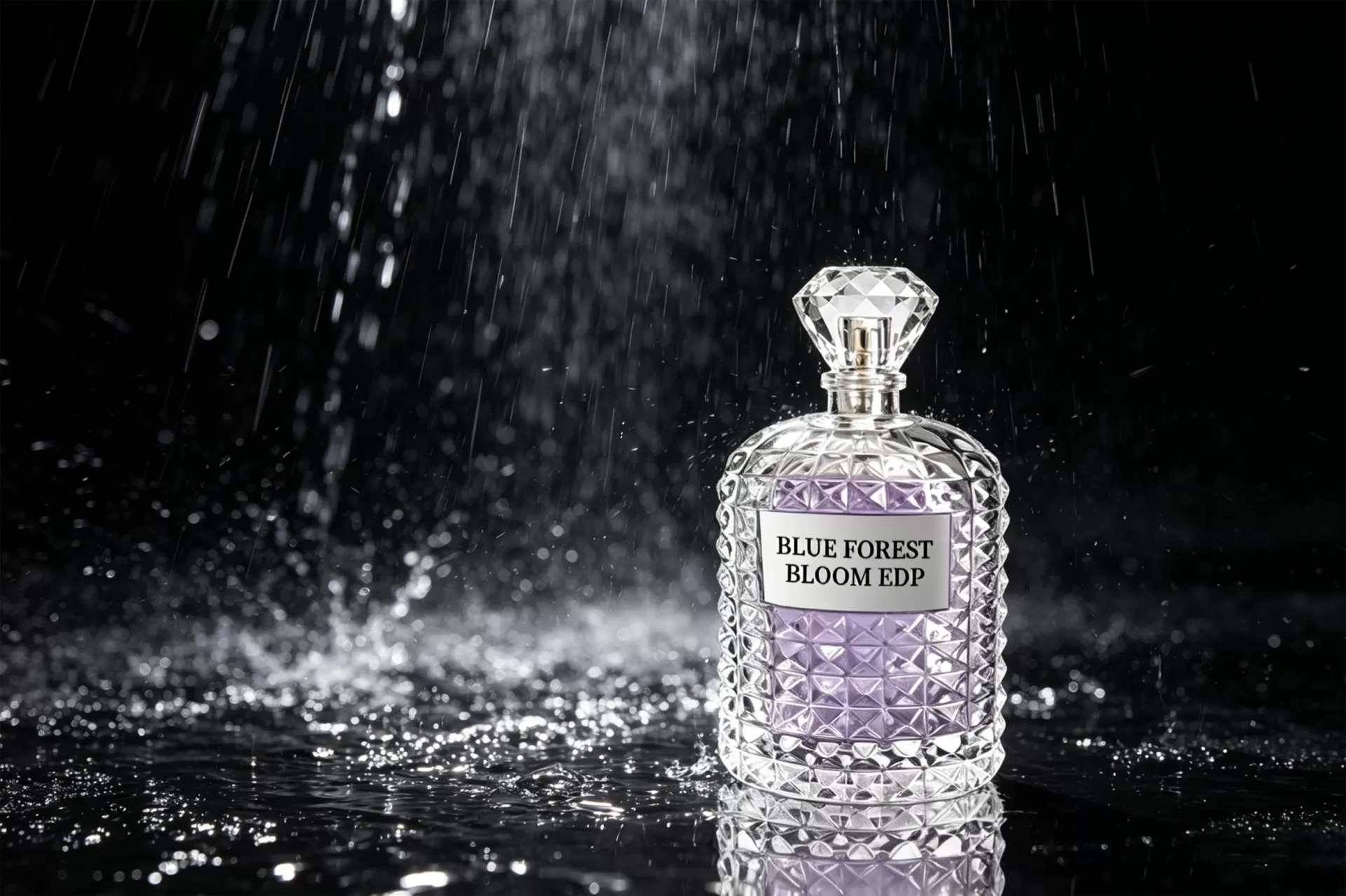 Nature-Inspired Women&rsquo;s Green Floral EDP | BLUE FOREST BLOOM, Scent Tuning & Bulk Order Available