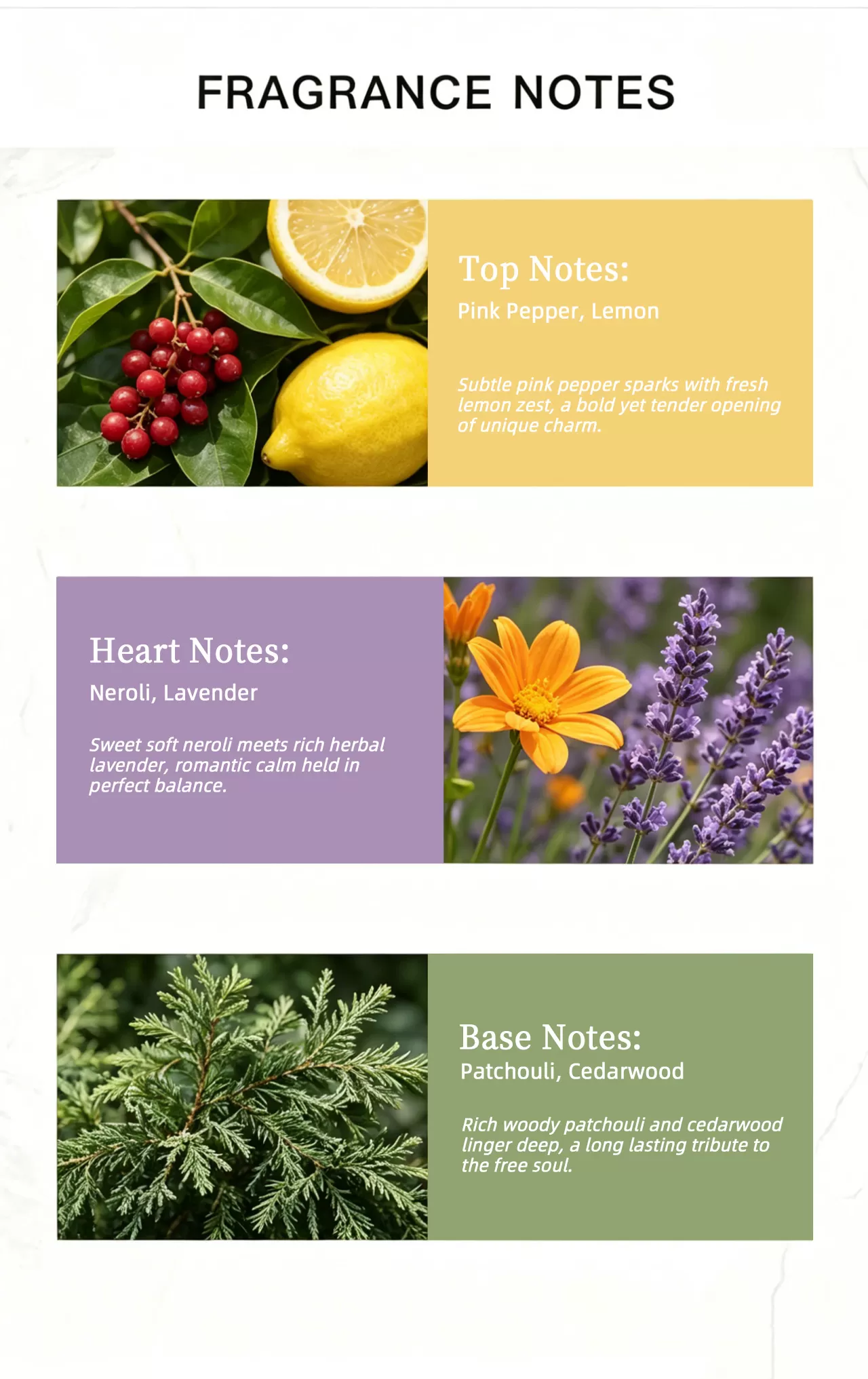 Wholesale Private Label Manufacturing Masculine Aromatic Woody Fragrance