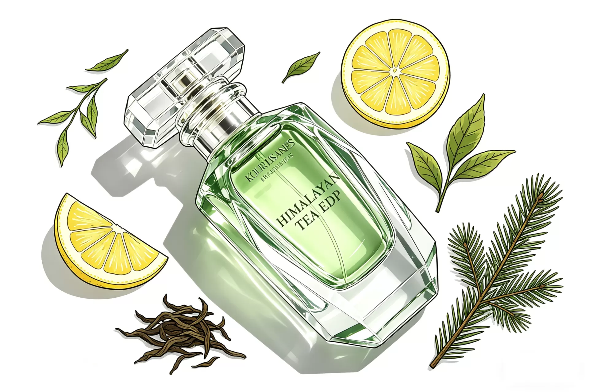 Inspired perfume oil advantage display