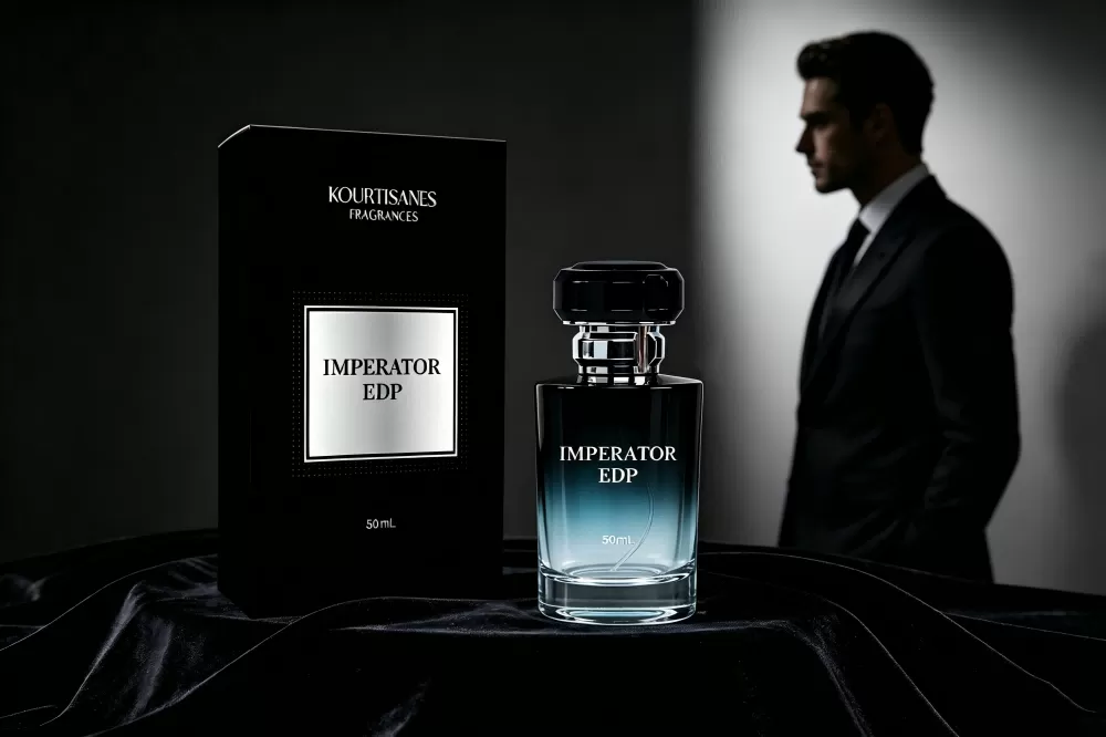 Inspired perfume oil structure display