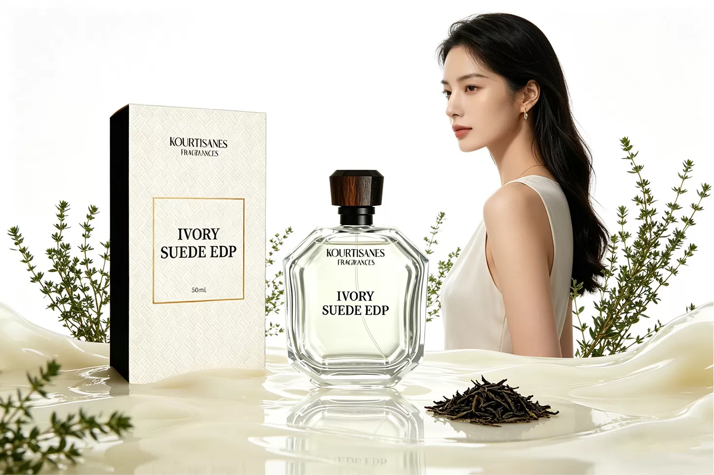 IVORY SUEDE EDP Woody Floral Women's Fragrance - Wholesale OEM ODM Custom Private Label Perfume Factory
