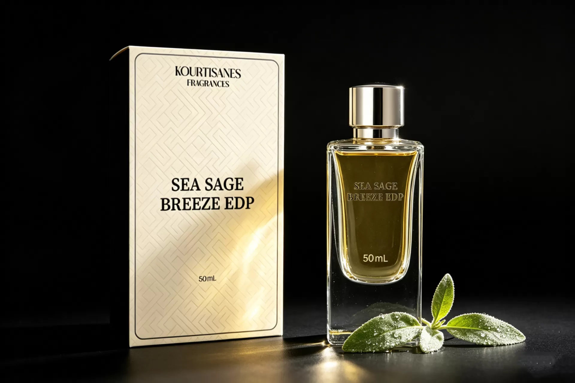 Light Aromatic Fragrance for Men & Women SEA SAGE BREEZE Custom Packaging & Bulk Order Support