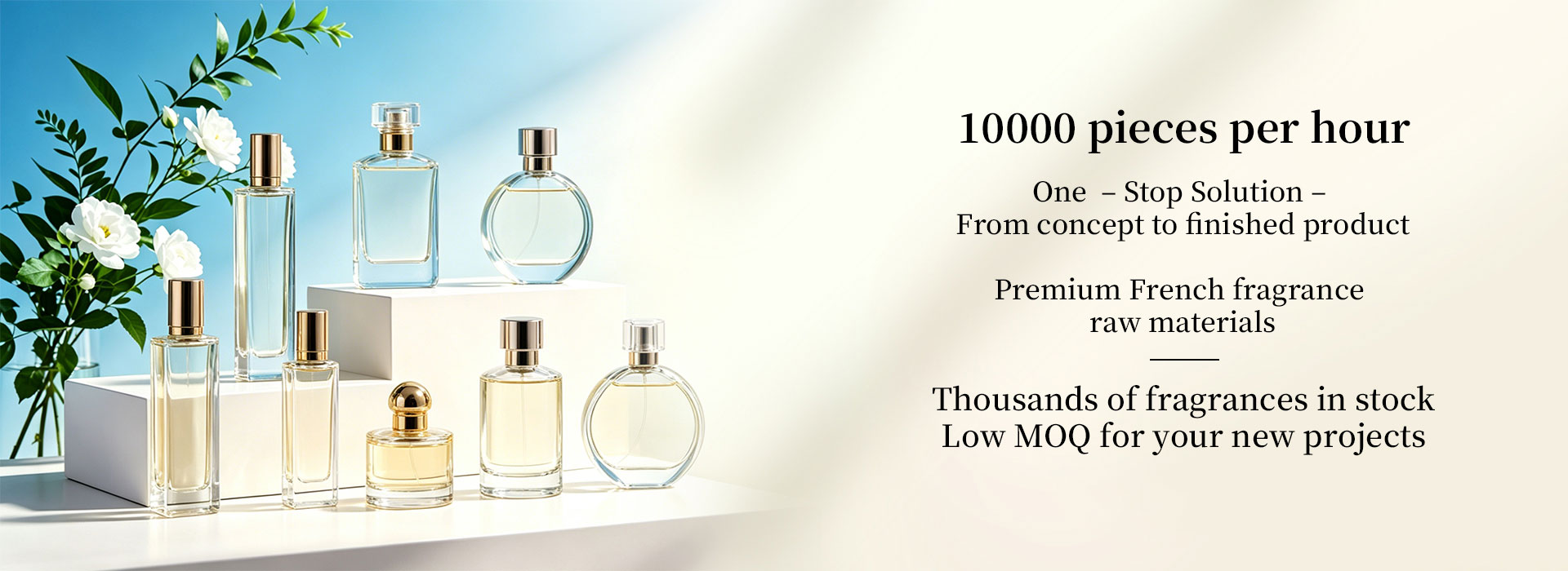 Luxury fragrance visual campaign