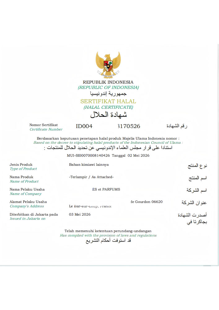 Halal Certificate
